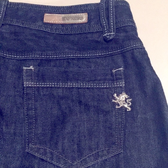 Express Mini Jean Skirt Sz”6” - Picture 3 of 9